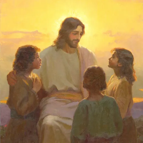 Jesus Christ with children
