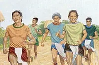 Five men ran to see if that was true