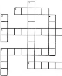 Crossword puzzle