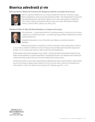 Biserica adevărată și vie