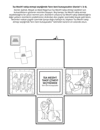 İlköğretim etkinlik sayfası: İsa Mesih’i takip etmeyi seçtiğimde Tanrı beni kutsayacaktır