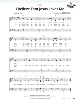 Sheet music PDF