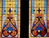 Vivid stained glass windows