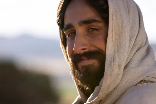 Depiction of Jesus Christ.  Detail from the Easter 2026 campaign.