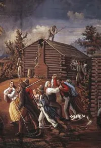 Saints being driven out