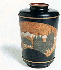 cloisonné vase