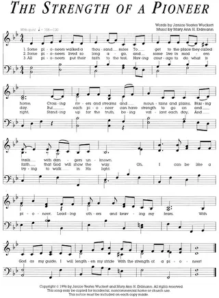 Music, The Strength of a Pioneer