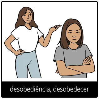 Símbolo do evangelho desobediência, desobedecer