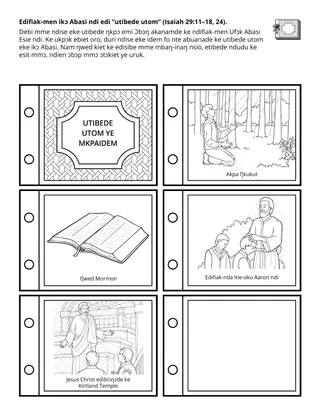 Ikpa ŋwed edinam Primary: Edifiak mmen gospel ndi edi “utibe utom”