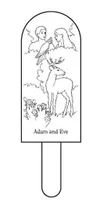 Adam and Eve puppet diagram