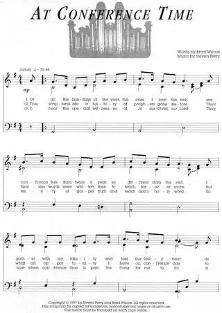 Music, At Conference Time