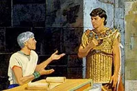 Moroni leads his army against the king-men