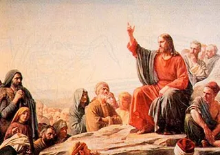 He taught the people how to pray