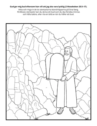 Primärs aktivitetssida: Gud ger mig bud eftersom han vill att jag ska vara lycklig.