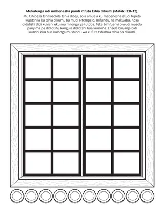 Dibeji dia tshibilu tshia bana: Mukalenga udi umbenesha pandi mfuta tshia dikumi