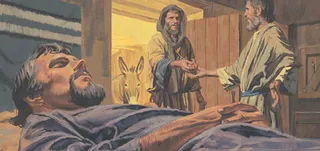 Paid for his stay at the inn