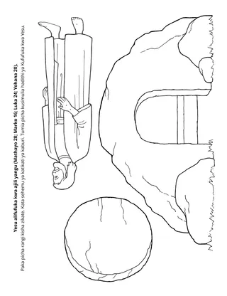 ukurasa wa shughuli: za Msingi: Yesu alifufulika  kwa ajili yangu