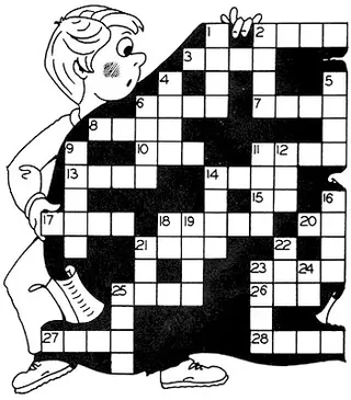 Crossword puzzle