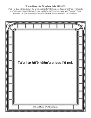 ’Api fa’a’ana’anataera’a nā te Paraimere : ’O Iesu Mesia tō’u Tāra’ehara
