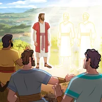 Moses and Elijah appear.