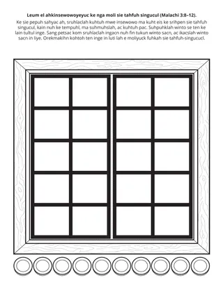Sra Puk in mukuikui luhn U luhn Tuhlihk Srihsrihk: Leum el ahkinsewowoyeyuc ke nga moli sie tahfuh singucul