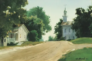 カートランド神殿の景観