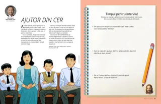 Ilustrație cu un caiet.