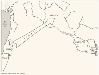 map of Assyria