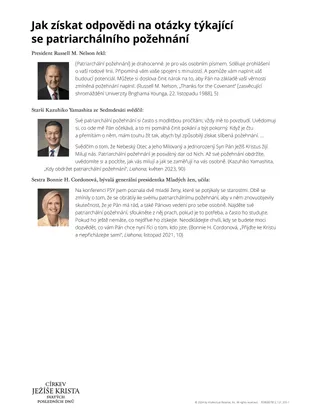 Jak získat odpovědi na otázky týkající se patriarchálního požehnání