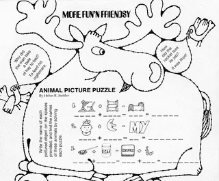 Animal Picture Puzzle