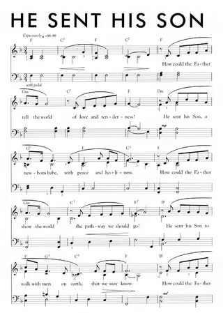 Music, He Sent His Son