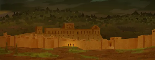 Darkness covers the land.