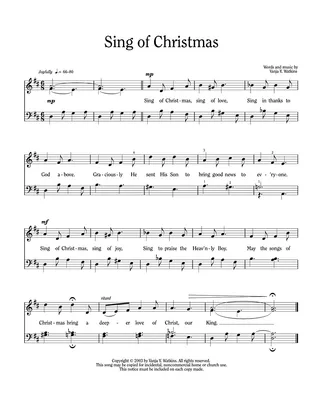 Music, Sing of Christmas