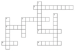crossword puzzle