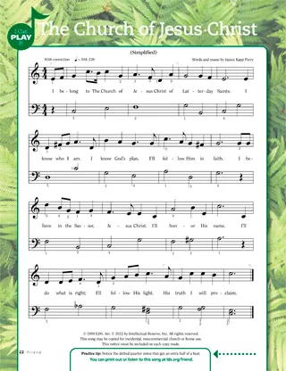 music, The Church of Jesus Christ