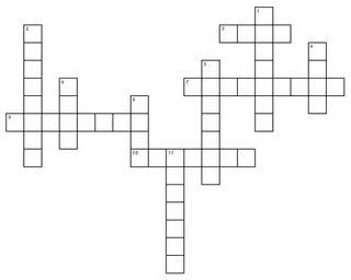 crossword puzzle