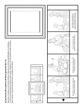 Página de atividades da Primária: As escrituras são a palavra de Deus