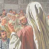 Jesus was meeting with many people