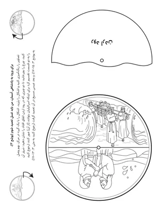 صفحهٔ فعالیت ابتدائی: من باید تعمید بگیرم تا وارد ملکوت آسمان شوم