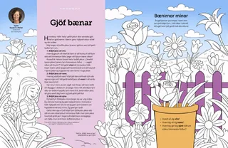 Blómalitun –Verkefni