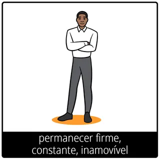 símbolo do evangelho para permanecer firme, constante, inamovível