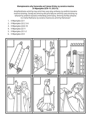 Pejin’ny sahanasa ho an’ny Kilonga: Mampianatra ahy hanara-dia an’i Jesoa Kristy ny soratra masina