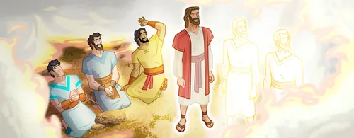 Jesus and the others hear God’s voice.