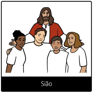 símbolo do evangelho para Sião