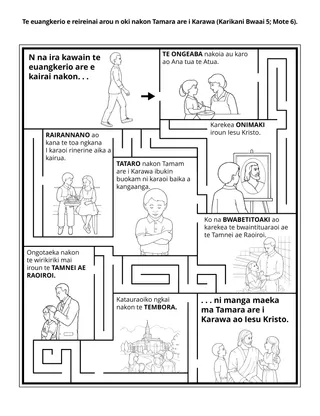 Ana iiteraniba ni kakukurei te Moanrinan: E reireinai arou te euangkerio n oki nakon Tamara are i Karawa