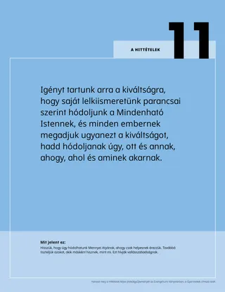 A Hittétel plakátjának a PDF-oldala