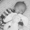 baby with stuffed animal