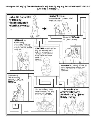 Pejin’ny sahanasa ho an’ny Kilonga: Mampianatra ahy ny fomba hiverenana any amin’ny Ray any An-danitra ny filazantsara