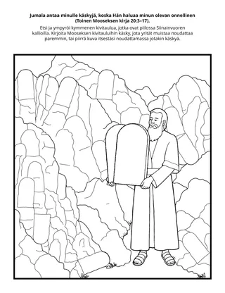 Alkeisyhdistyksen tehtäväsivu: Jumala antaa minulle käskyjä, koska Hän haluaa minun olevan onnellinen