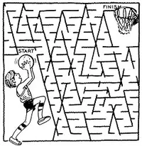 Basketball Maze